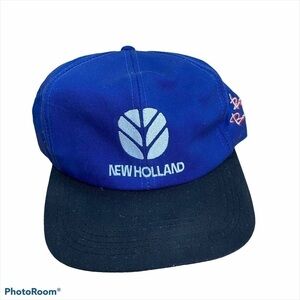 New Holland Vintage Ron Barfield Snap Back Hat Men